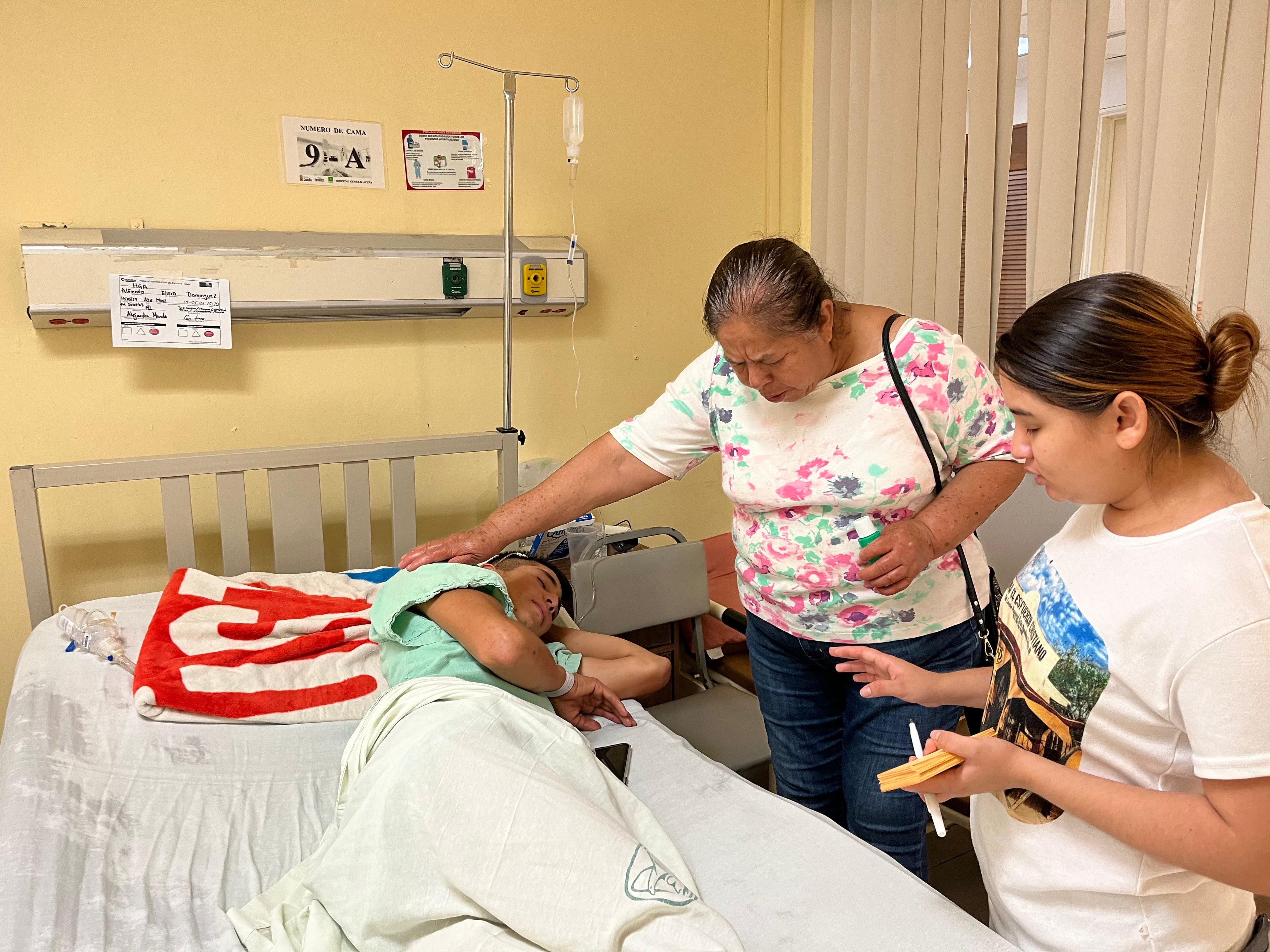Baby kits and supplies prepared by Templo El Esfuerzo Cristiano for mothers and newborns